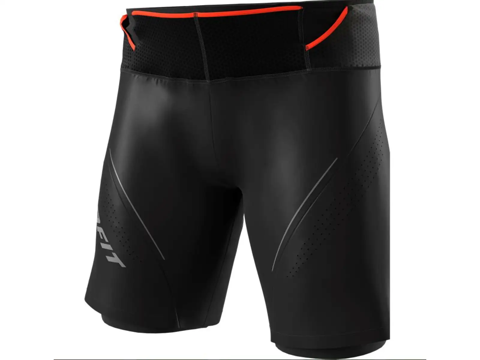 Dynafit Ultra 2v1 Herren-Laufshorts mit Innenhose Black out