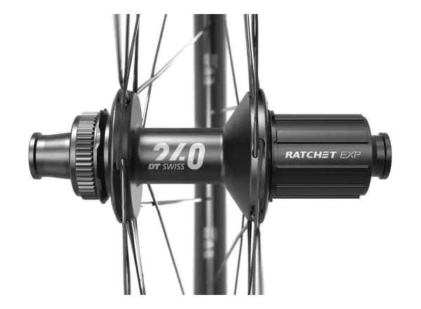 DT Swiss ERC 1400 Dicut 45 mm Carbon 700C CL 12/142 Hinterrad - Unverpackt