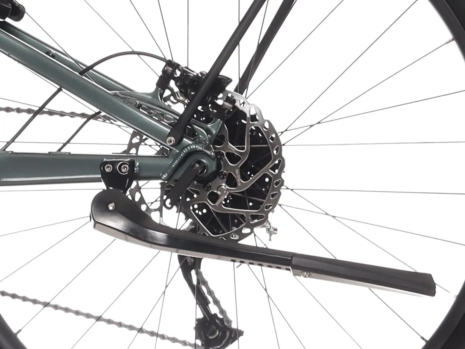 Rock Machine Crossride e450 FS Tiefeinstieg vollgefedertes Elektrofahrrad Ocean Grey/Black