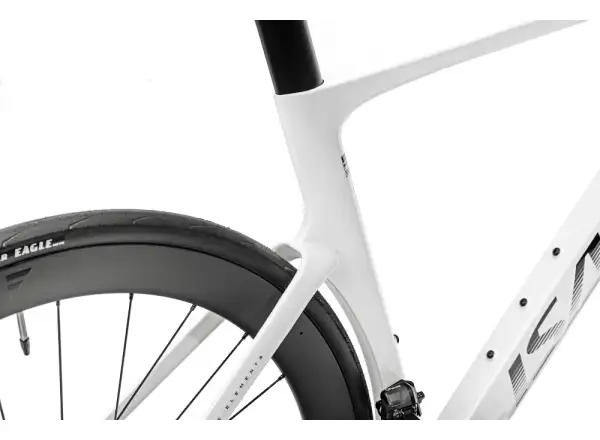 Isaac Meson Ultegra Di2 Rennrad Mineral White