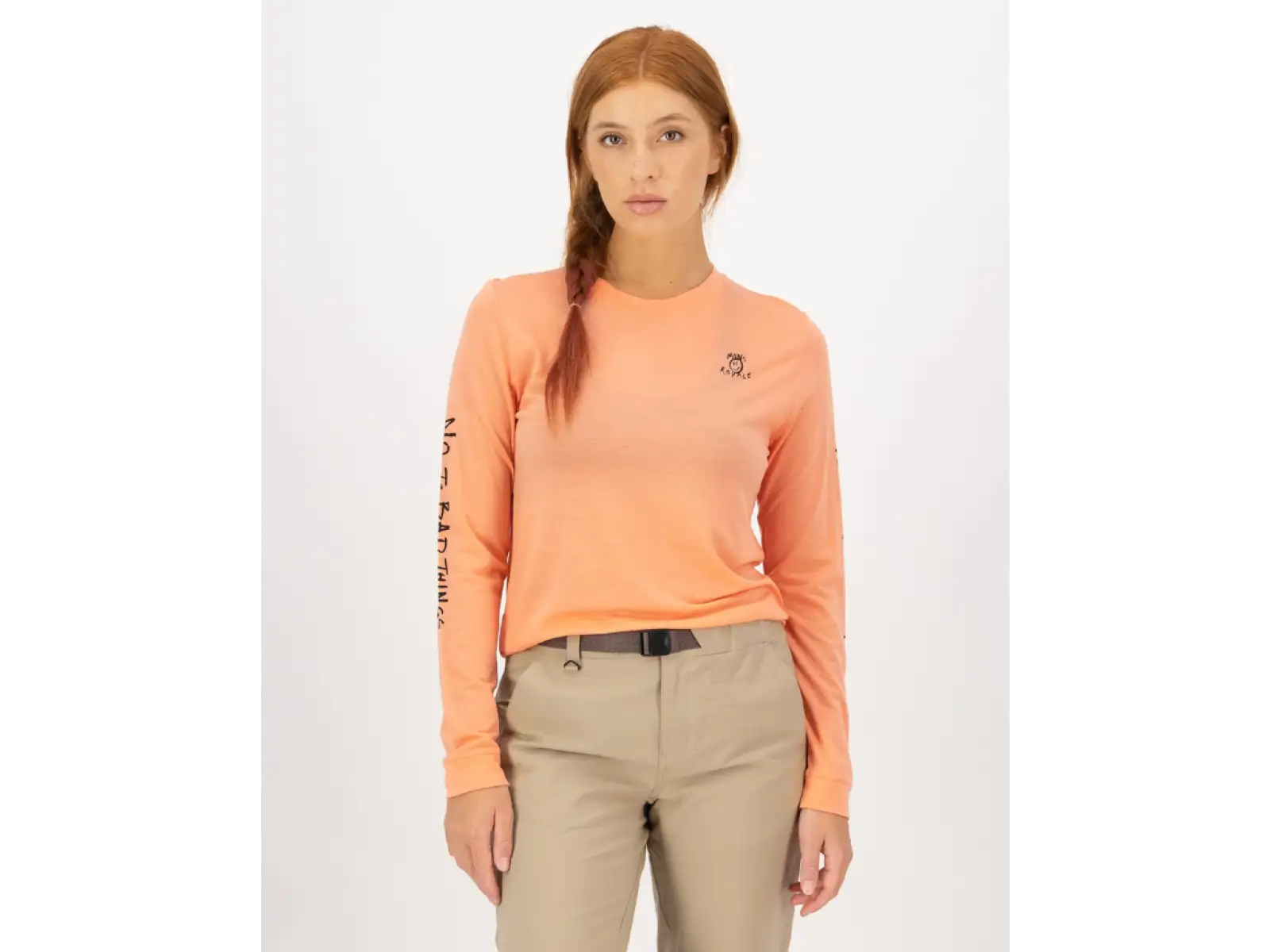 Mons Royale Icon Merino Damen Langarmshirt Punch