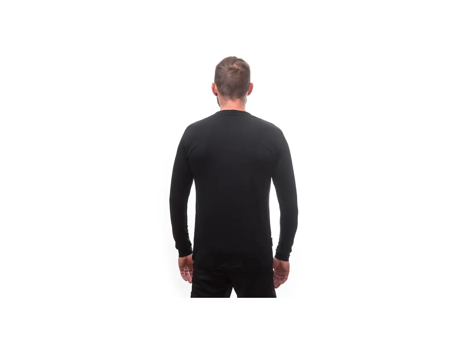 Sensor Merino Active PT Van Life Herren T-Shirt Langarm Schwarz