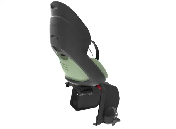 Prodigee Icon Kindersitz hinten am Gepäckträger schwarz/khaki