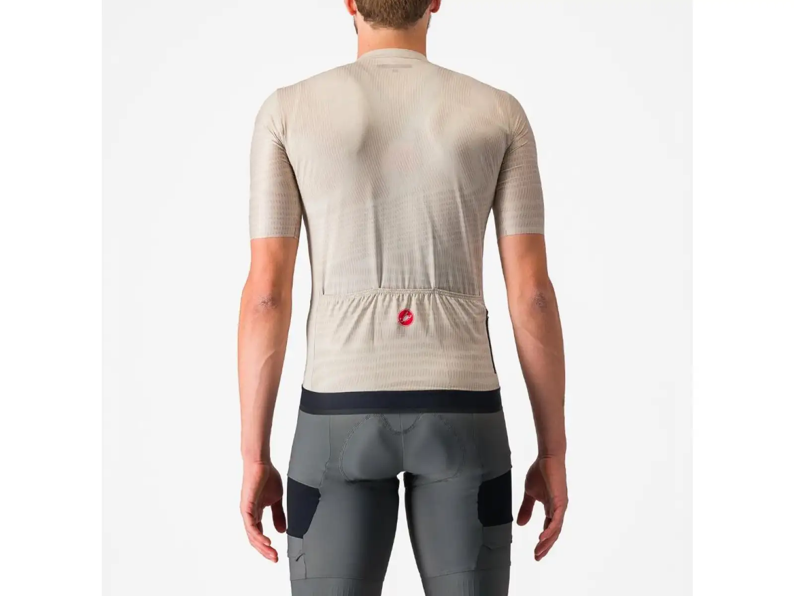 Castelli Unlimited Endurance Herrentrikot mit kurzen Ärmeln Silver Moon