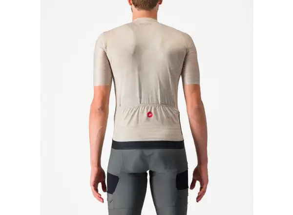Castelli Unlimited Endurance Herrentrikot mit kurzen Ärmeln Silver Moon