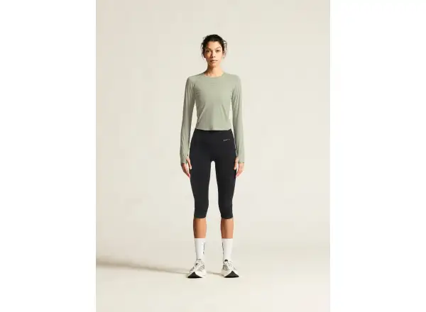 Craft Hypervent Tight Damen Langarmshirt grau
