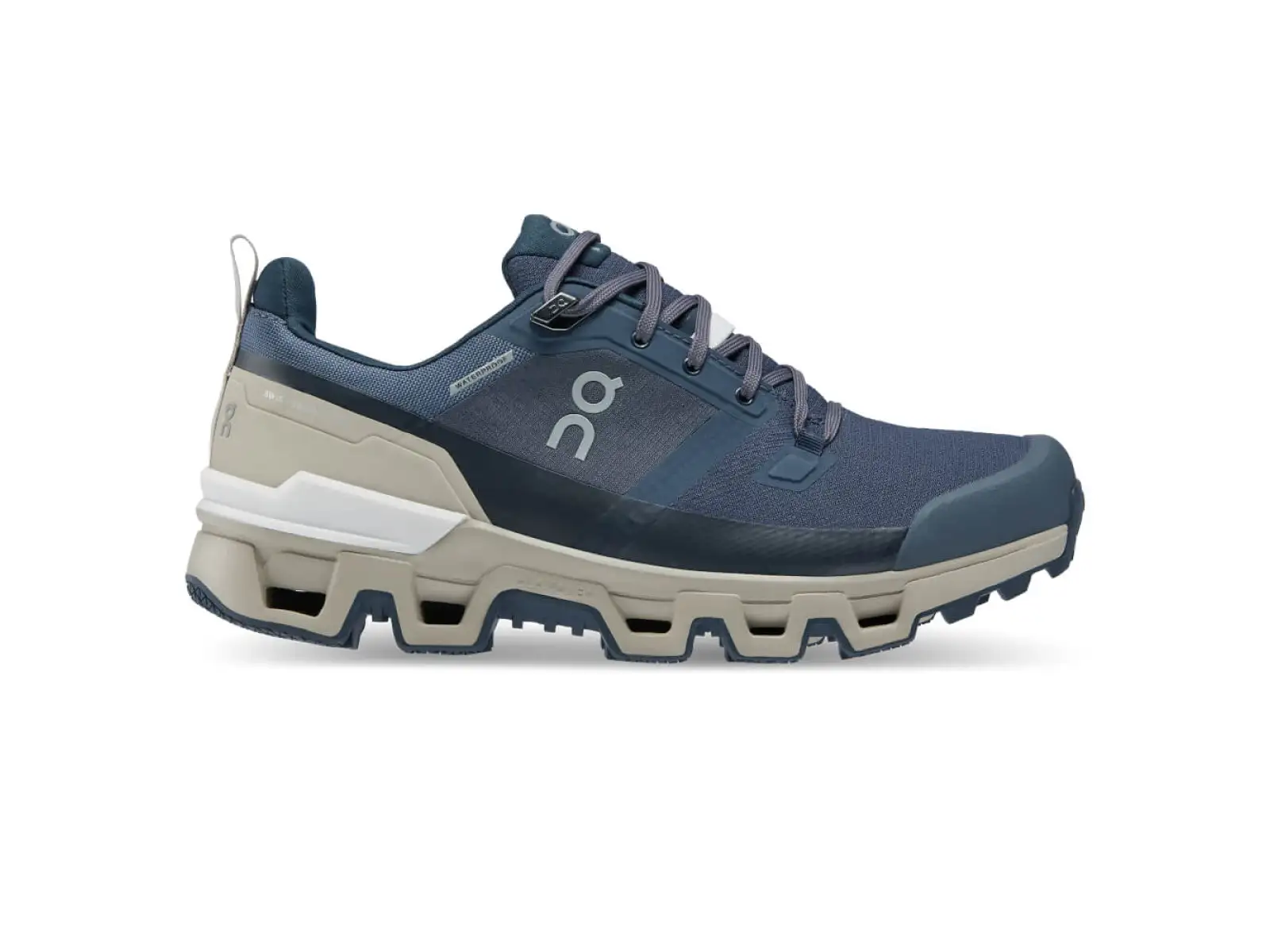 On Cloudwander Waterproof Damen Outdoor-Schuhe Navy/Desert