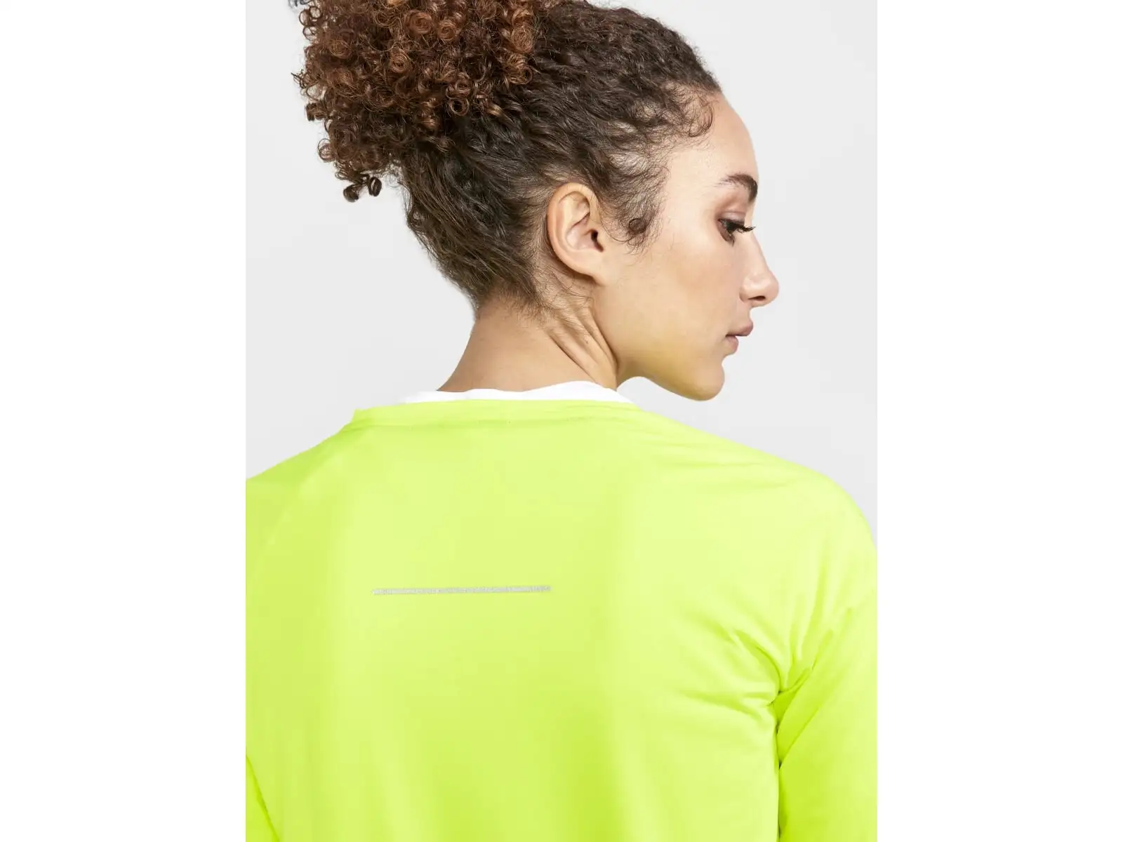 Craft Pro Hypervent Wind Damen-Laufshirt Langarm gelb