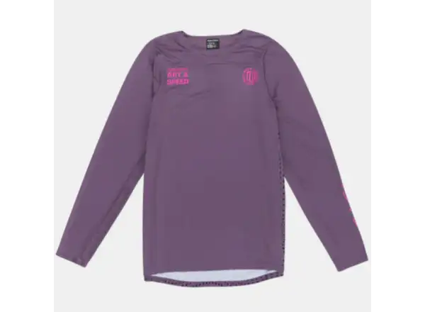 Troy Lee Designs Skyline Radioscape Herren Trikot Langarm Deep Purple