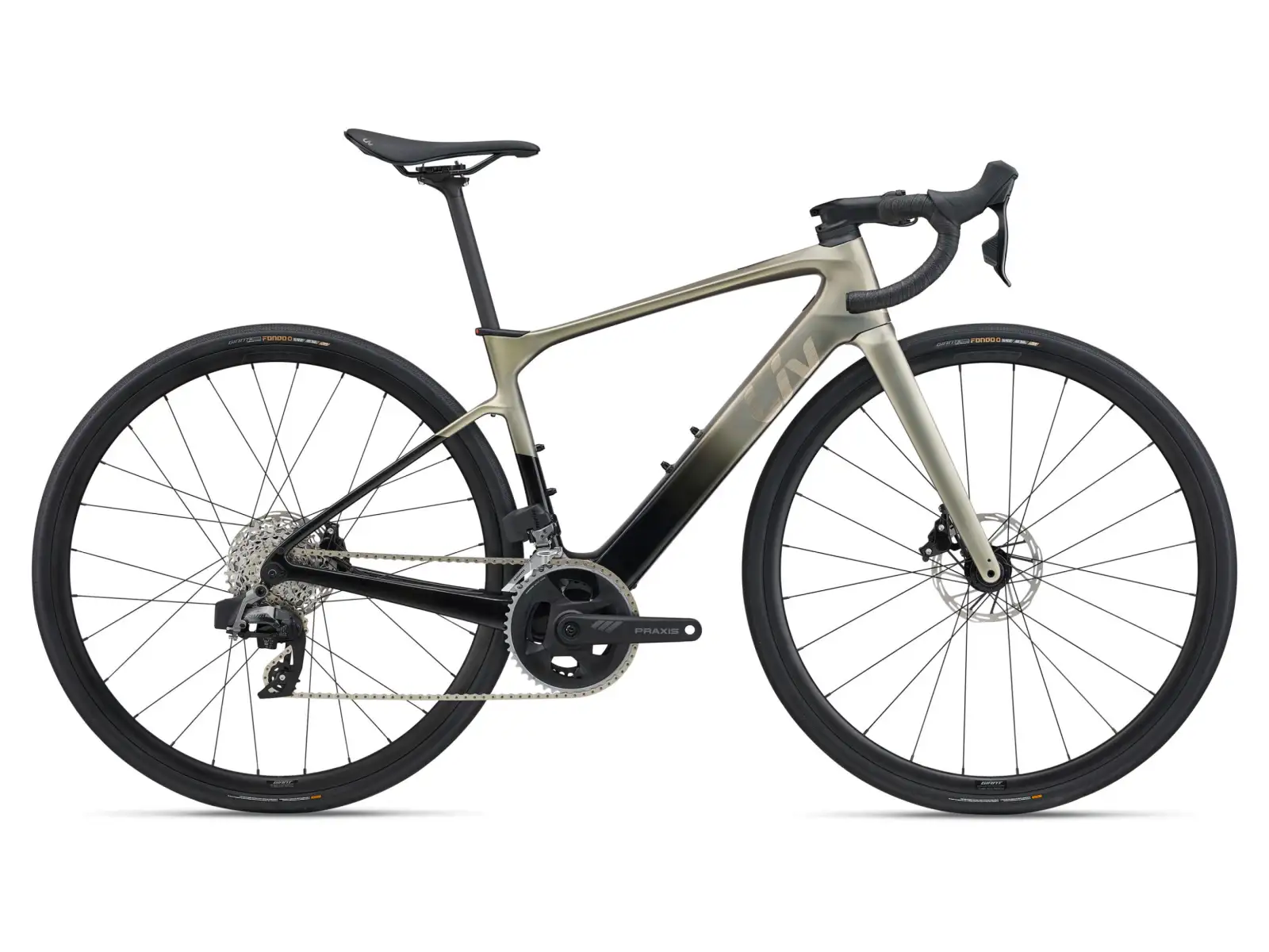 Liv Avail Advanced E+ Elite 2 Straßen E-Bike Golden Haze