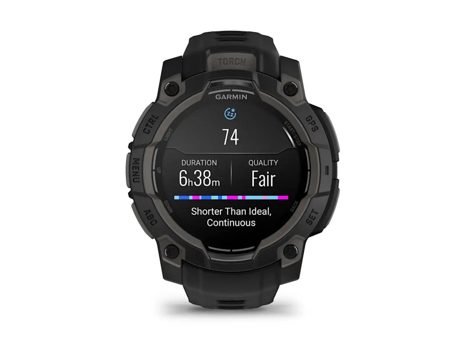 Garmin Instinct 3 Amoled 45 mm Smartwatch Black/Black Armband