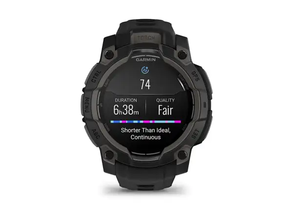 Garmin Instinct 3 Amoled 45 mm Smartwatch Black/Black Armband