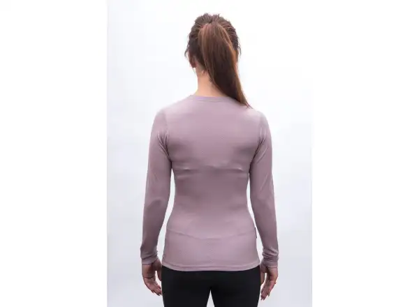 Sensor Merino DF Damen T-Shirt Langarm Mystic Violet