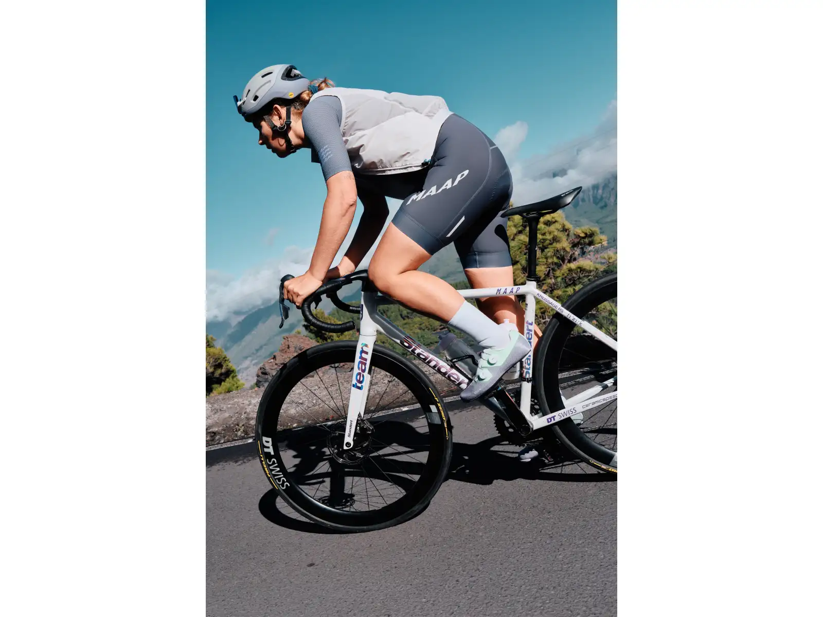 Fizik Tempo Lyra Rennradschuhe Lavander/Mint Green