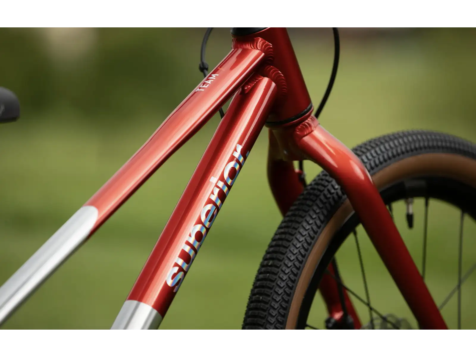 Superior TEAM 20 Kinderfahrrad Gloss Brushed Alu / Red