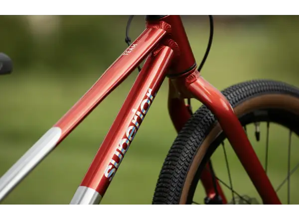 Superior TEAM 20 Kinderfahrrad Gloss Brushed Alu / Red