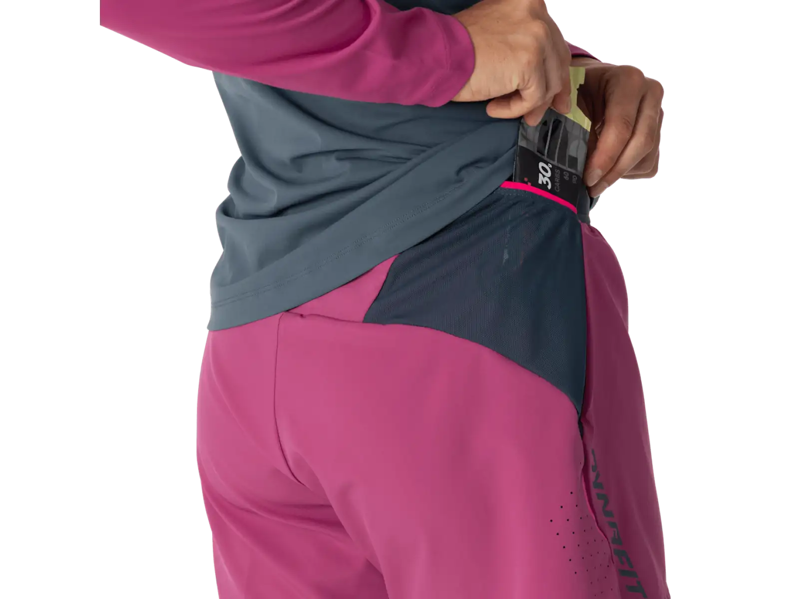Dynafit Alpine Pro 2in1 Damen Laufshorts Magenta