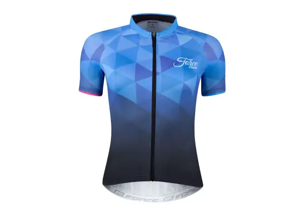 Force Gem Damen Kurzarmtrikot blau