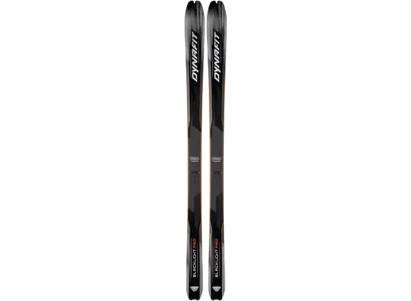 Dynafit Blacklight Pro Skitourenski Schwarz Silber Orange.