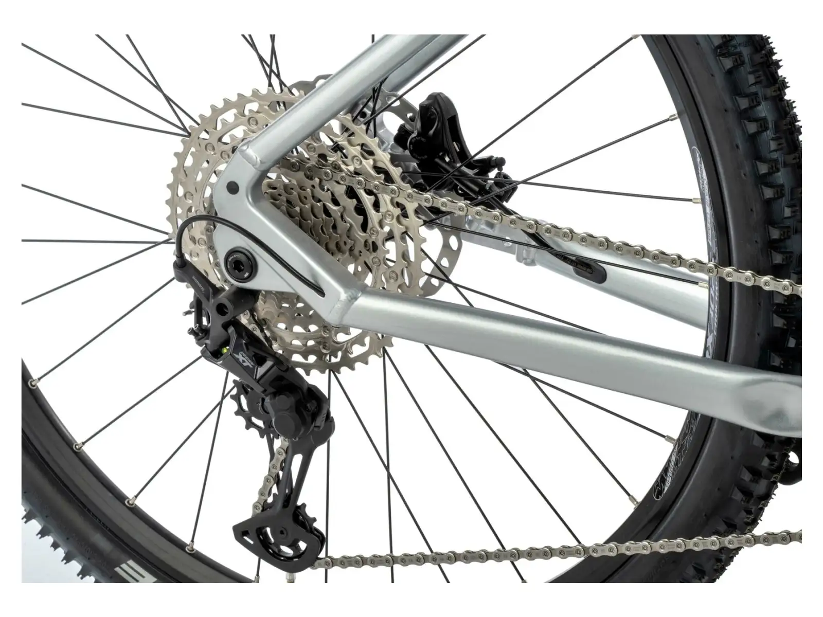 Apache Hupahu 1 Bosch 1000 Wh elektrisches Mountainbike silber