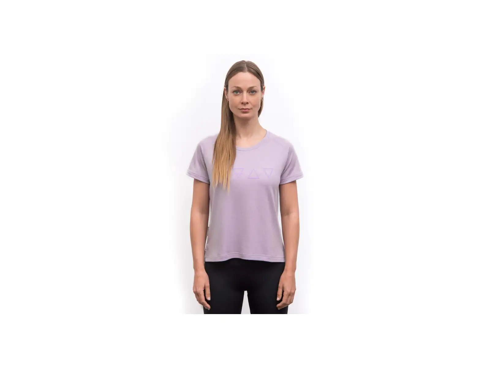 Sensor Merino Blend Elements Damen T-Shirt Kurzarm Mystic Violet