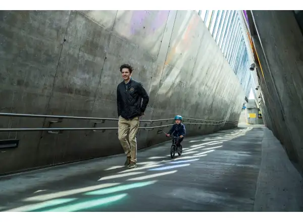 Kidreel Winde für Kinderfahrräder rosa