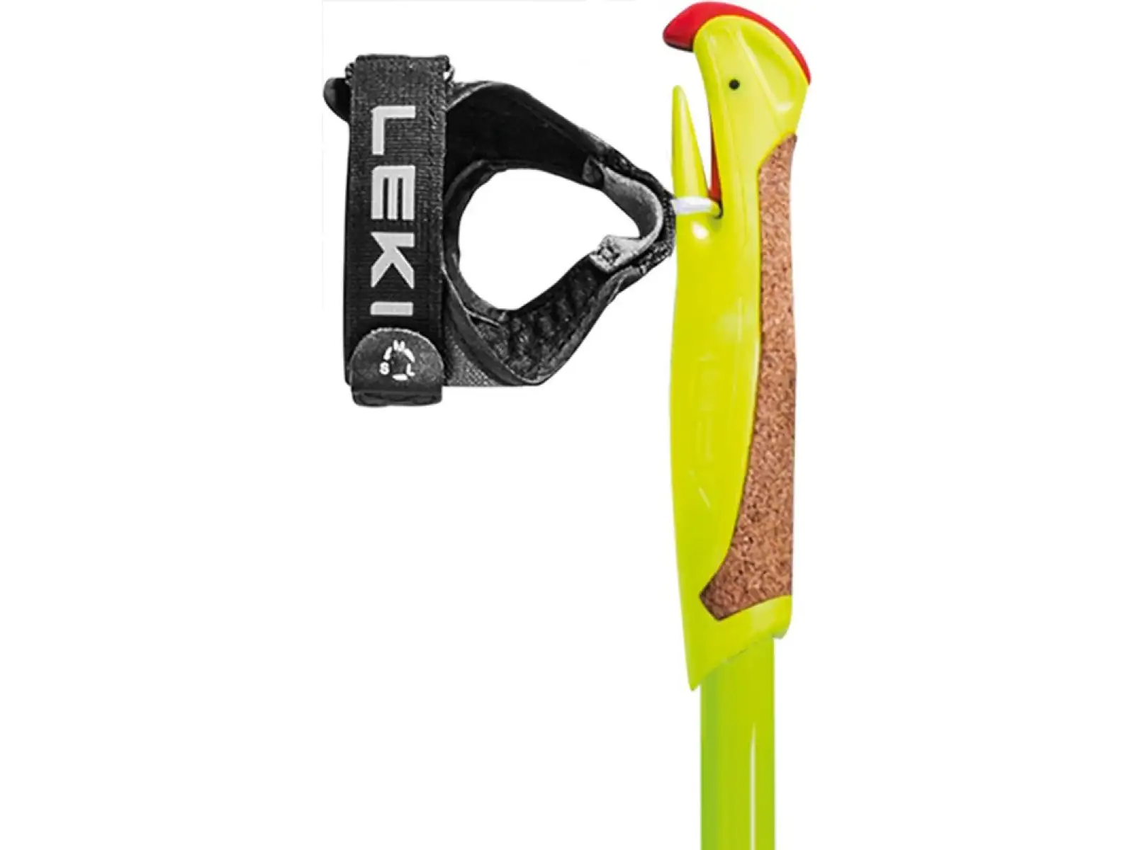 Leki PRC Junior Langlaufstöcke in Neon Gelb/Schwarz/Hellanthrazit