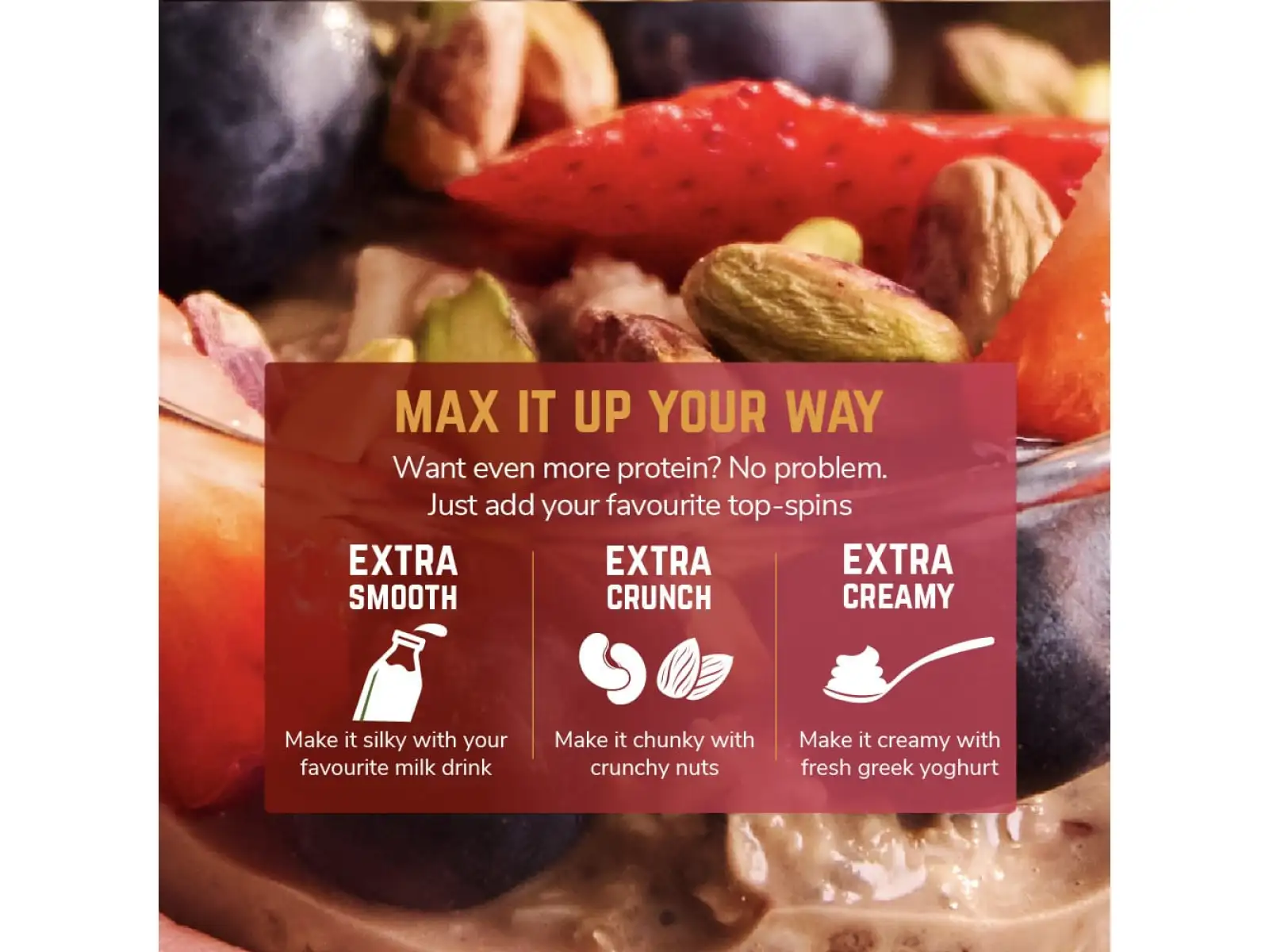 Veloforte Overnight Oats – Erdbeere & Kokos