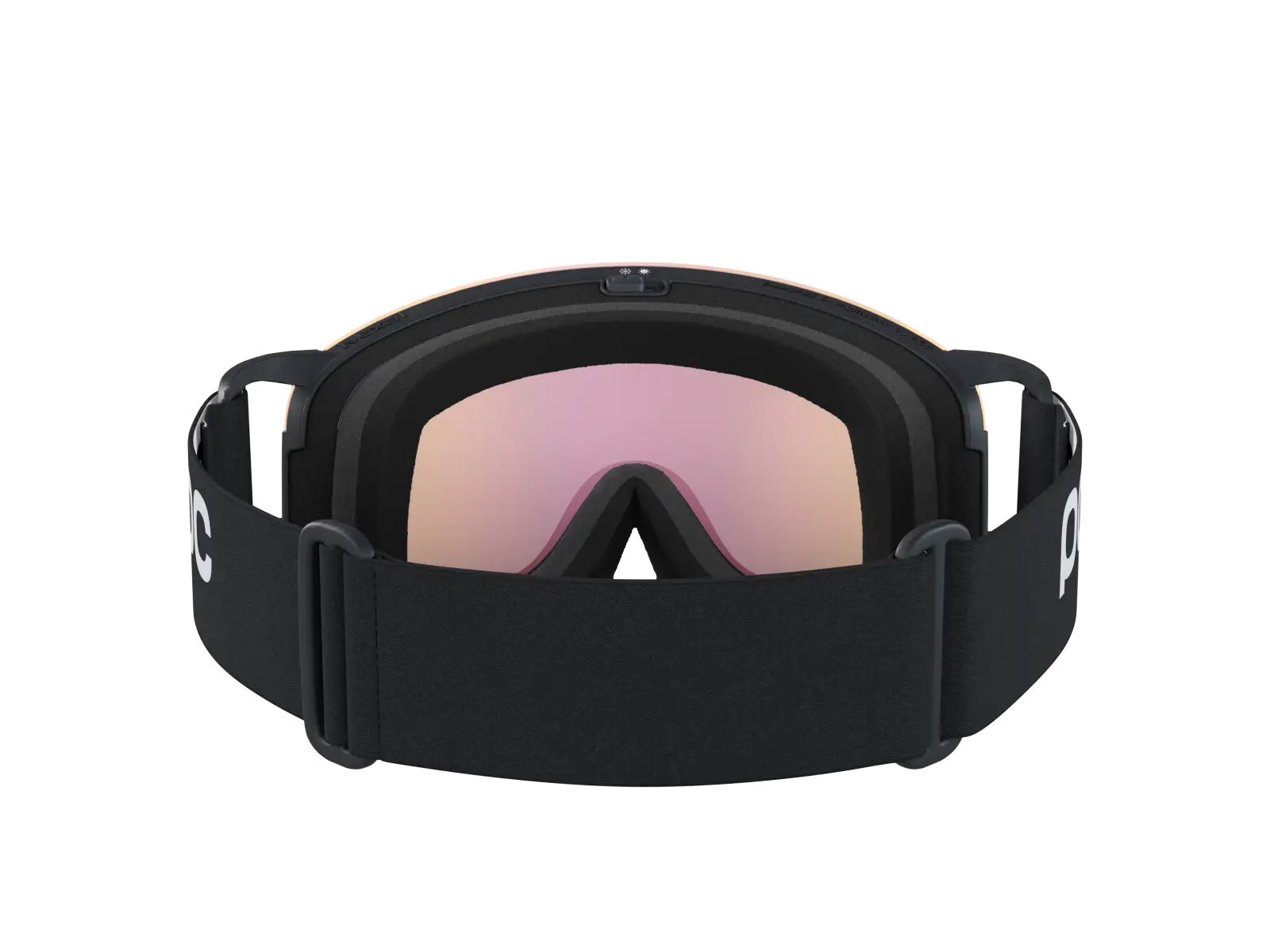 POC Nexal Skibrille Uranium Black/Teilweise Sonnig Orange