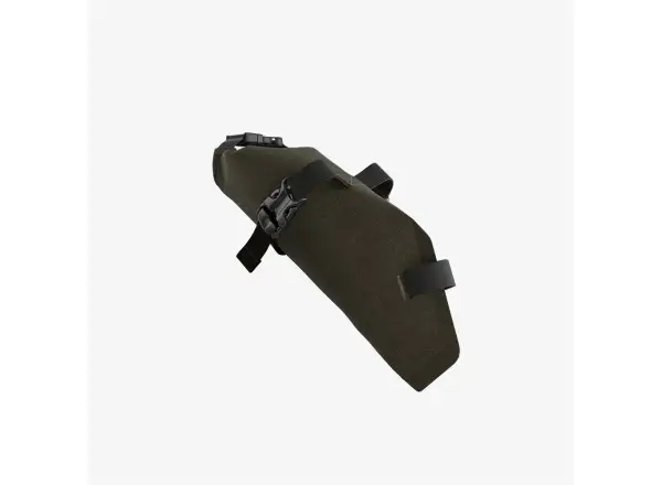 Brooks Scape Saddle Roll Bag Satteltasche in Schlammgrün.