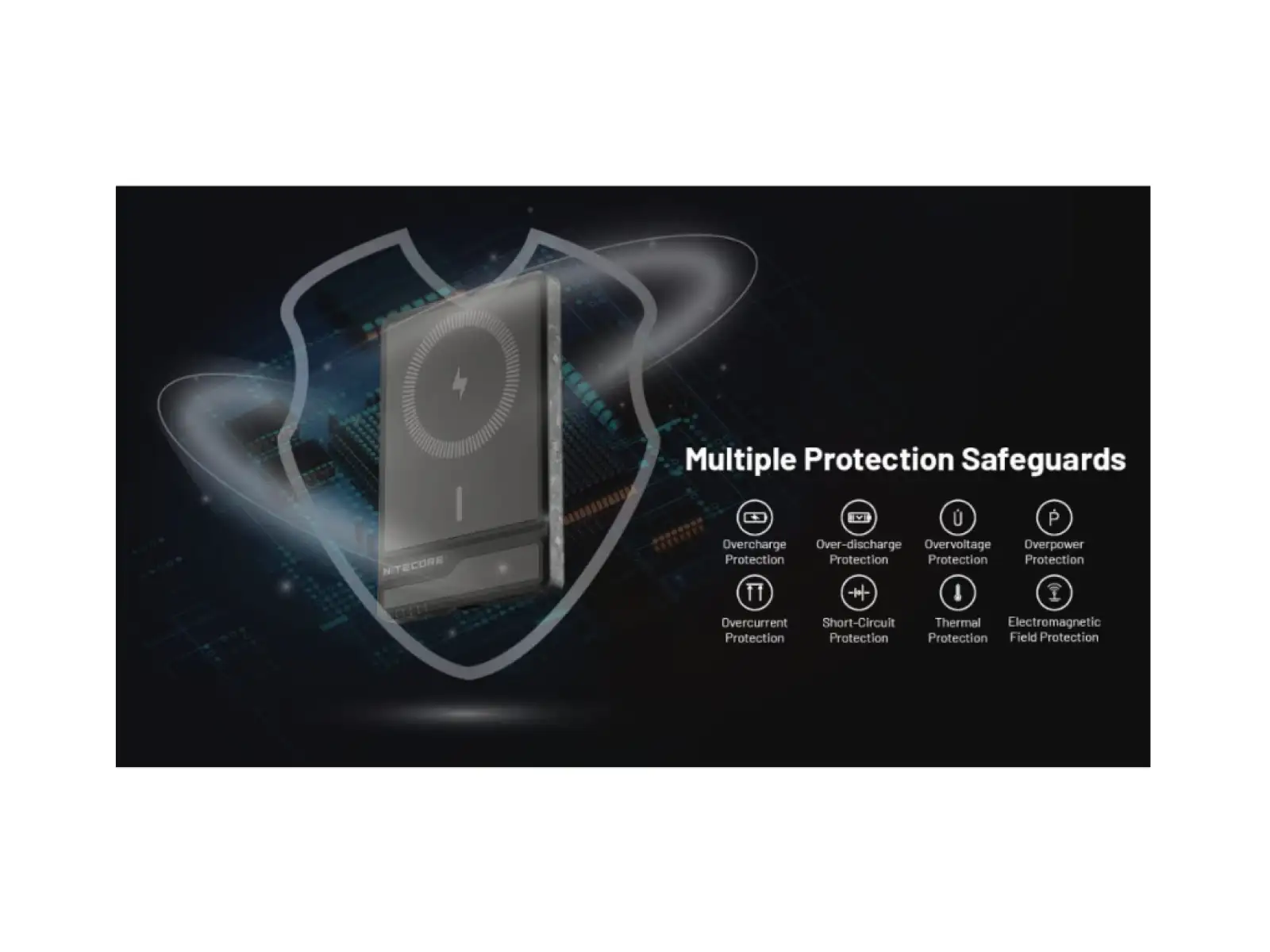 Nitecore NW5000 Powerbank mit drahtlosem Laden