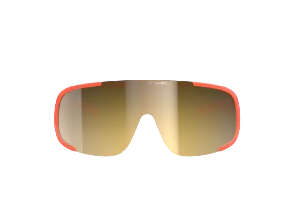 POC Aspire Brille Fluorescent Orange Translucent/Clarity Road/Partly Sunny Gold