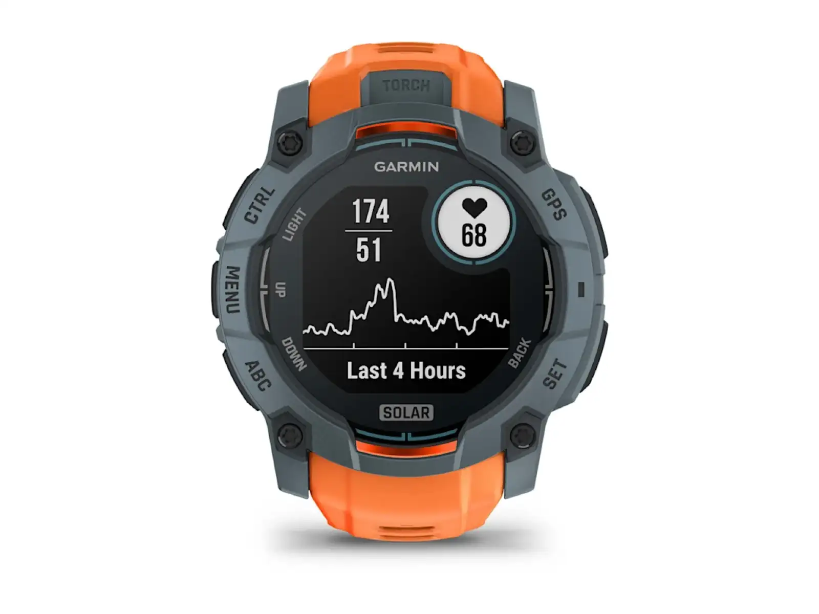 Garmin Instinct 3 Solar 50 mm Smartwatch Twilight/Solstice Band