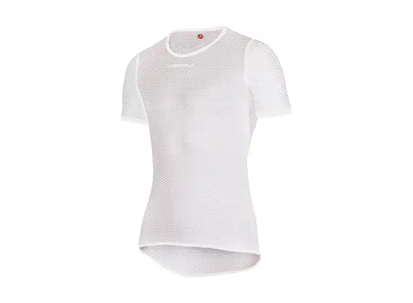 Castelli Pro Mesh 2.0 Funktionsshirt kurze Ärmel weiß
