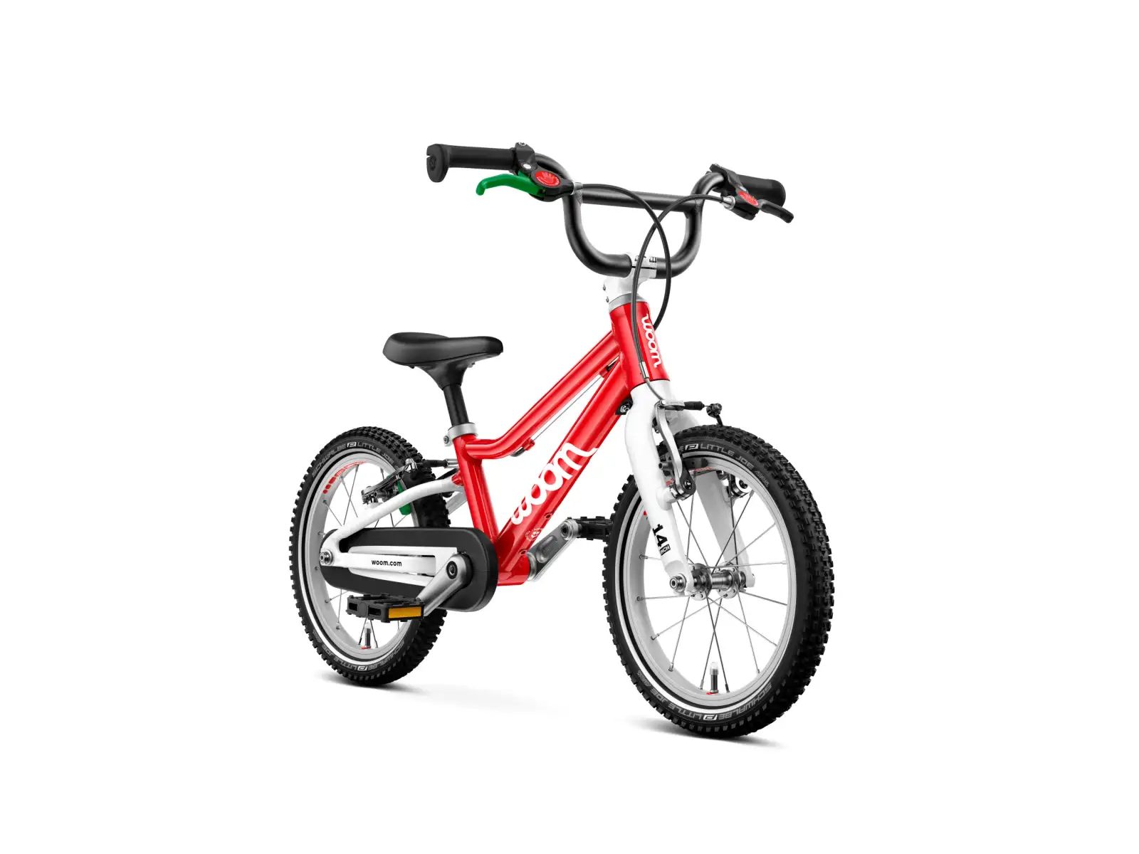 Woom GO 2 Red 14 Kinderfahrrad