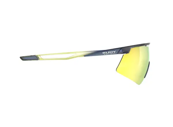 Rudy Project Turbolence Sportbrille Crystal Blue Avio/Apple Green Fade Gloss