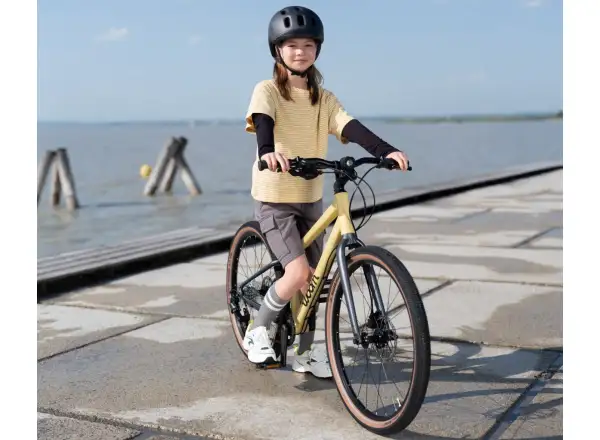Woom 6 EXPLORE Kinderfahrrad mellow yellow