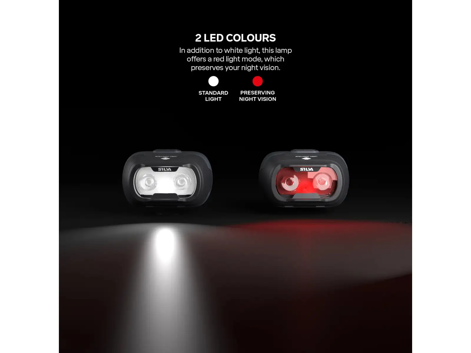 Silva Seek 450 Recharge Stirnlampe Whiteout