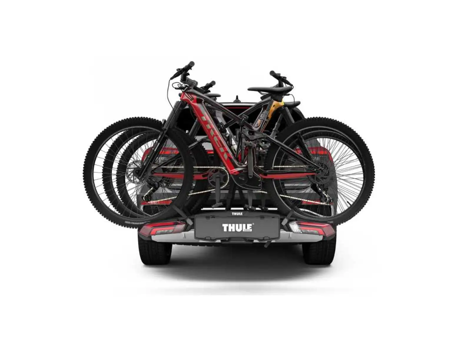 Thule Epos Fahrradträger für Anhängerkupplung für 3 Räder