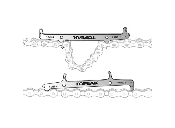 Topeak Chain Hook & Wear Indicator Kettenschlepplehre