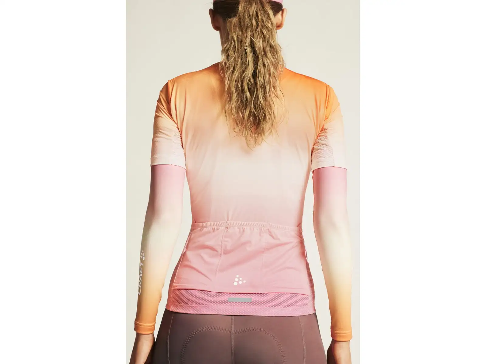 Craft ADV Endur Graphic – Damen-Trikot in Pink, kurzärmelig