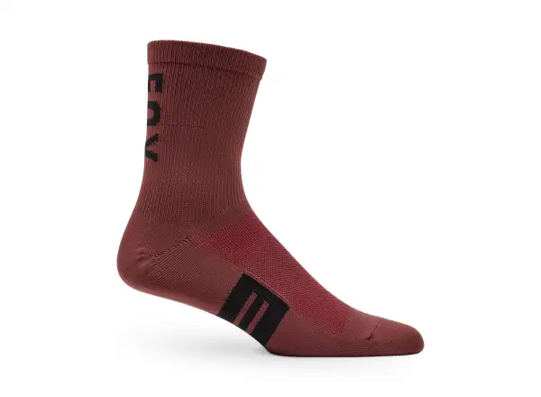 Fox 6" Flexair Merino Socken Rust Brown