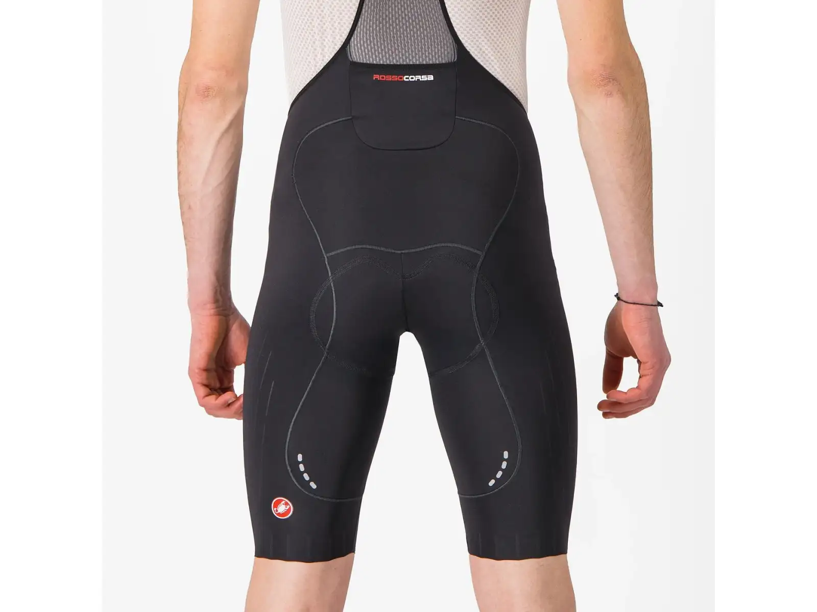 Castelli Free Aero Race Herrenhose mit Einsatz und Trägern Black