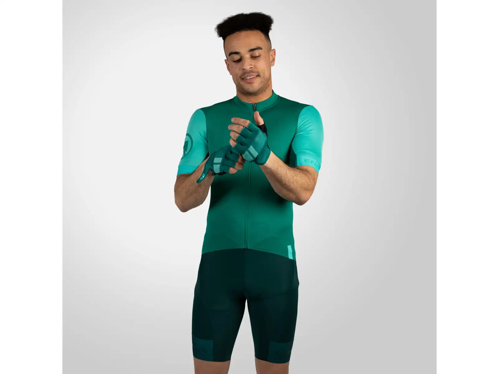 Endura FS260 Herrentrikot Kurzarm Smaragdgrün