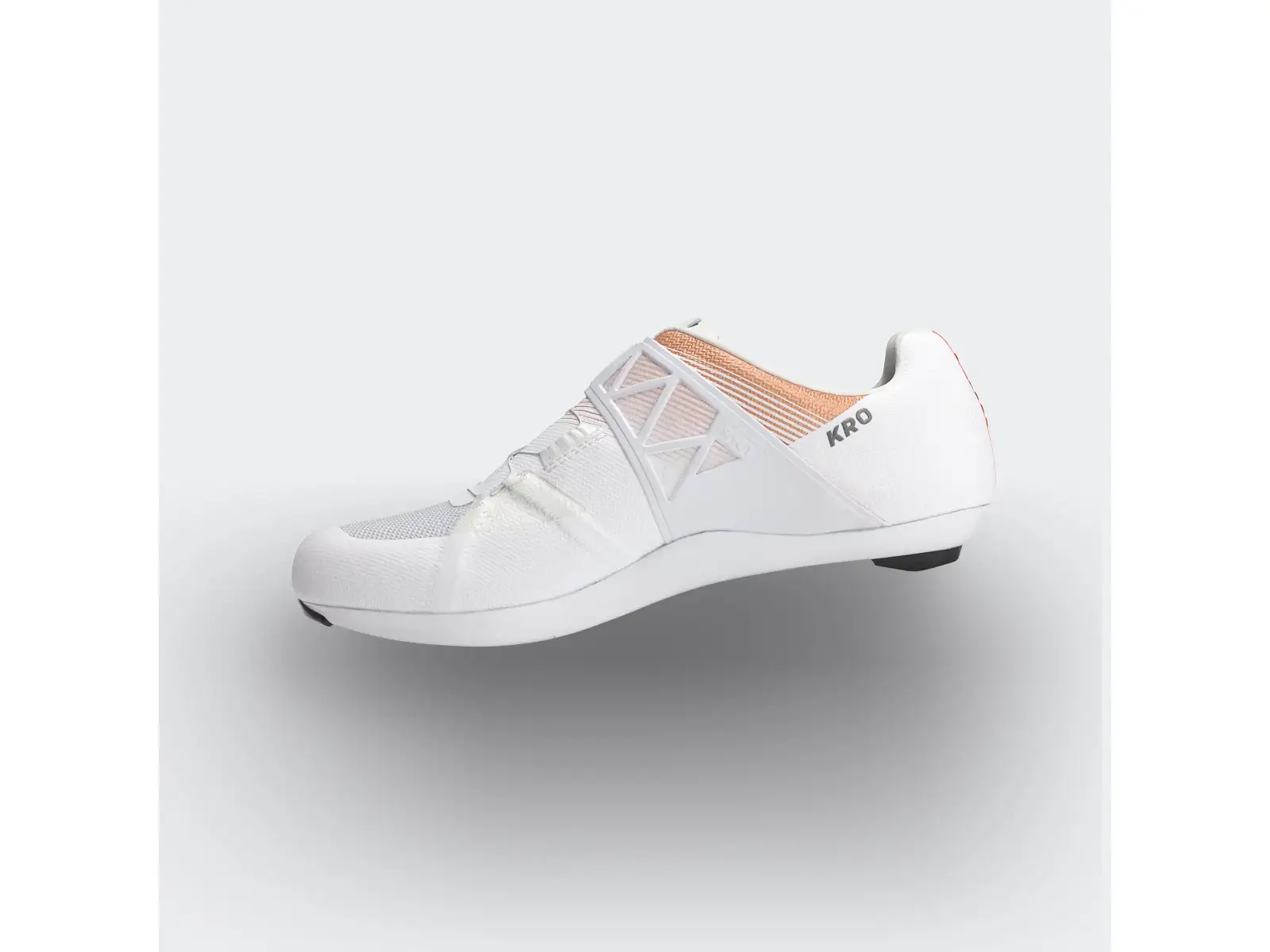 DMT KR0 EVO Straßenradschuhe White/Bronze