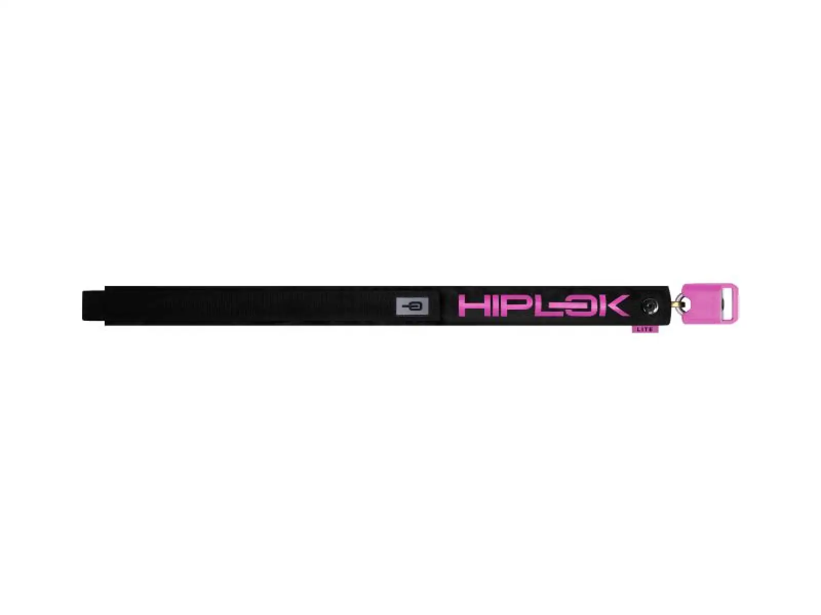 Hiplok Lite Schloss schwarz/rosa