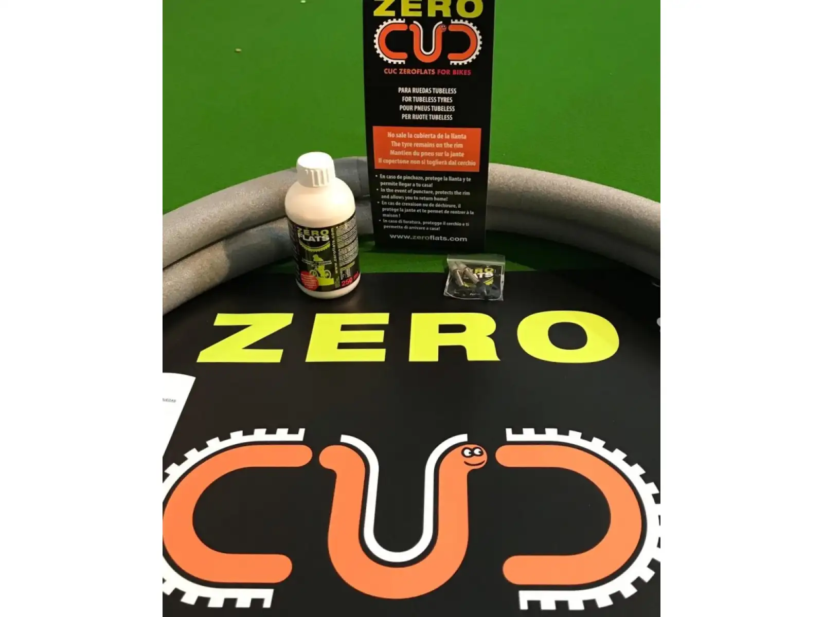 Zeroflats CUC Einlage für Tubeless-Reifen.