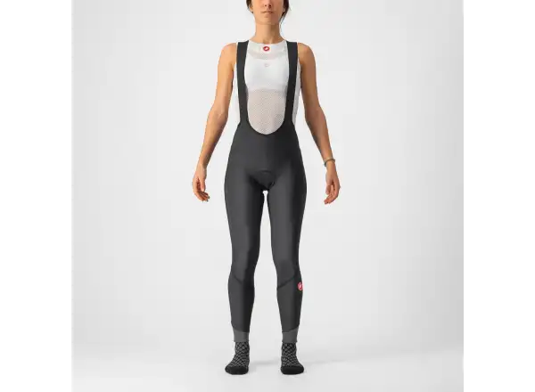 Castelli Velocissima DT Bibtight Damenhose Black/Black Reflex