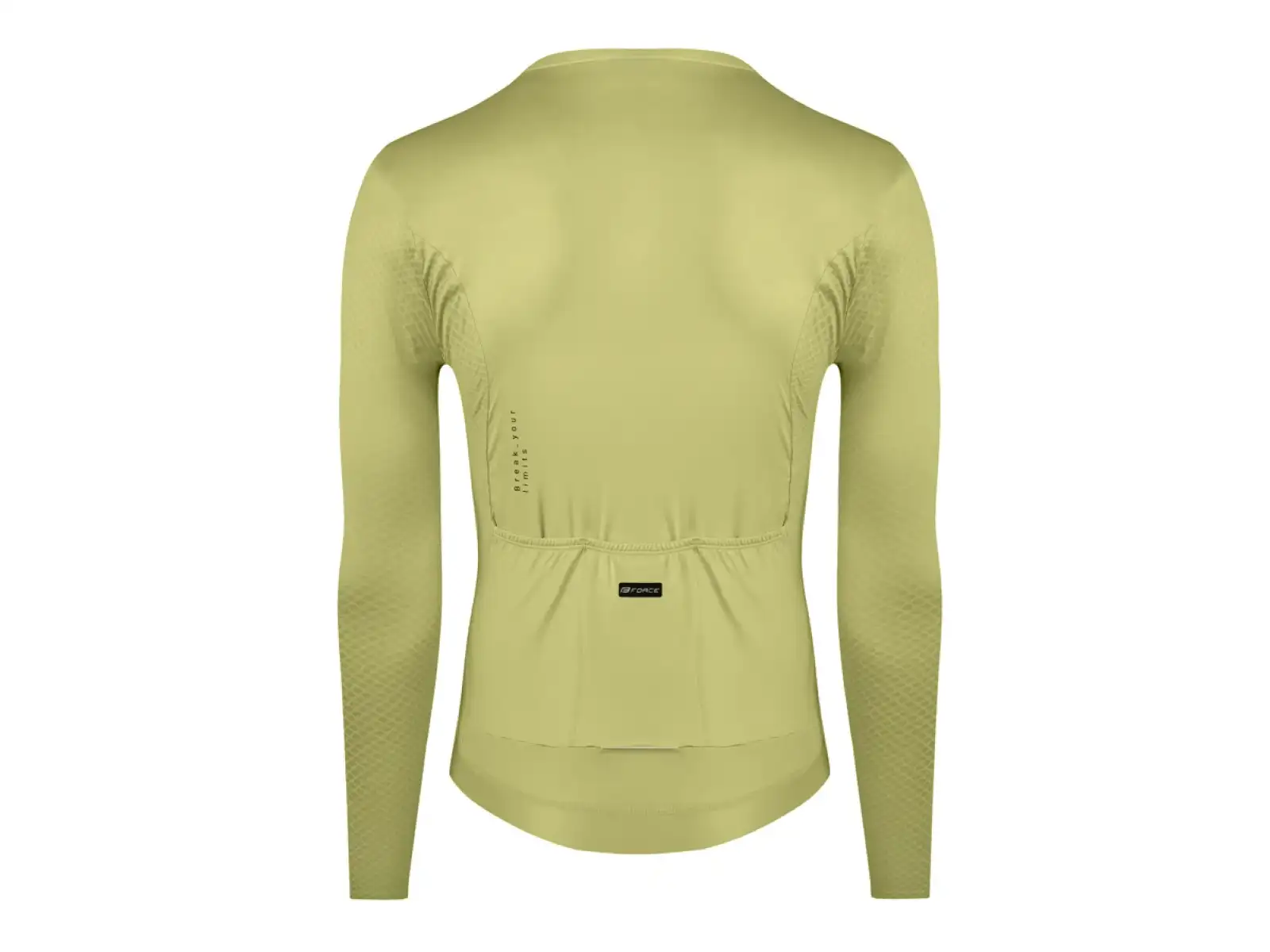 Force Plain Herren Trikot lange Ärmel grün