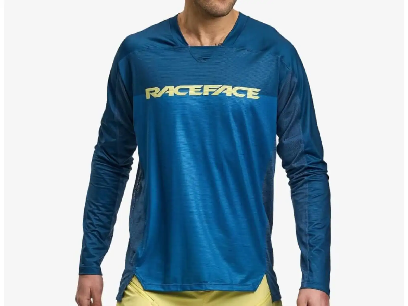 Race Face Diffuse Herren Langarmshirt Navy.